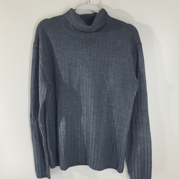Robert Barakett Turtleneck Wool Sweater - Picture 4 of 8